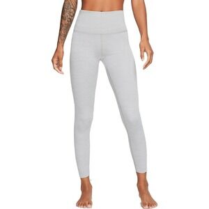 Nike Leggings THE YOGA LUXE 7/8 Silver grey‎ Size XS NEW